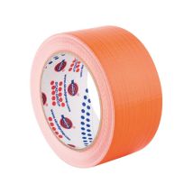 Ruban Adhésif Toilé Orange 50mmx25m Eurocel 031302357