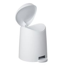 Poubelle De Salle De Bains 3 L Blanc Tatay Milan