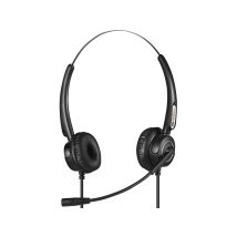 Sandberg 126-30 Casque Avec Fil Arceau Bureau/centre D'appels Usb Type-a Noir