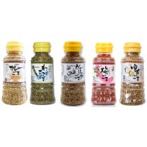 Graines De Sésame Grillées Et Aromatisées 5 Saveurs 80g Par Flacon - Offre De 1 Lot