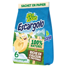 P'tit Louis - Fromage Enfant Escargolo P'tit Louis - Les 6 Rouleaux - 100g
