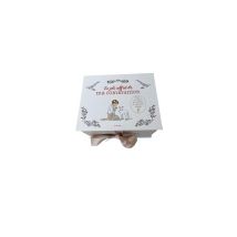 Coffret Communion Mame Bougie Et Livre 17x14 Cm