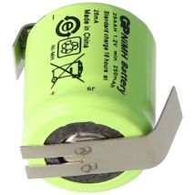 Batterie Pour Sanyo N-110aa Batterie Nicd 1/3 Aa Mignon Avec Cosse À Souder En F...