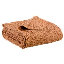 Plaid Vivaraise Tana - Plaid Décoratif Marron En Coton 100% (140 X 200 Cm)