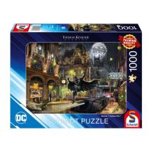 Schmidt Spiele Thomas Kinkade Studios : Dc - Batman Gotham City, Puzzle Noir, 1 000 Pieces 57588