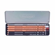 Set 6 Crayons De Dessin À Esquisse Primo