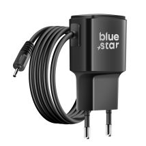 Chargeur Secteur Pour Nokia 6101 / 6300 / 1208 Embout Rond 2mm Noir Blue Star