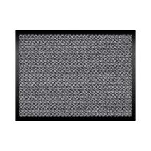 Tapis Entrée Cahors Absorbant Polypropylène Gris 90x150 Cm Id Group