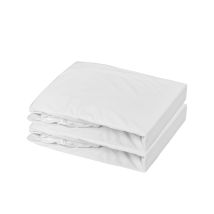 Lot 2 Draps-housses Extensibles Coton Pour Lit Bébé