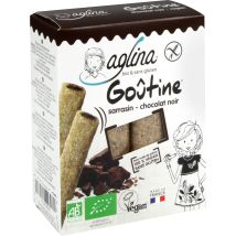 Aglina - Biscuits Bio Goûtine Chocolat Noir S/gluten Aglina - La Boite De 125g