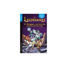 Cahier De Jeux Les Légendaires 50 Énigmes Ce1 Broché Larousse