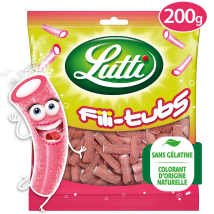 Bonbons Fili Tubs Fraise