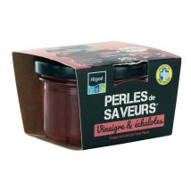 Préparation Pasteurisé à Base De Vinaigre De Vin Rouge Échalottes Perles De Saveurs