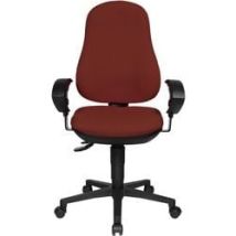 Topstar Bureau Pivotant Moderne Rouge - À Monter Soi-même