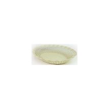 Corbeille À Pain Vintage Design Rétro Blanc Vanille - Linitop