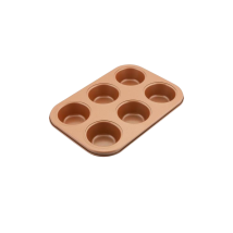 Moule À Muffins Lamart Lt3091 Non-stick Copper