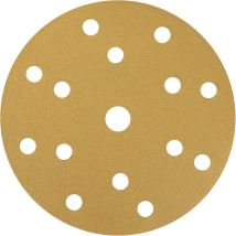 Disque De Ponçage - Abrasif - 150mm Diamètre - Grain 150 - 10 Pièces - Ntools Hmf7