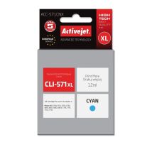 Activejet Encre Acc-571cnx (remplacement Canon Cli-571c Xl ; Suprême ; 12 Ml ; Bleu)