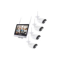 Pack Semac 2x Caméras Pro Vidéo Surveillance Full Hd 1080p 12" + 2 Caméras Supplément