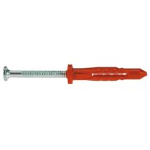 Chevilles À Frapper Total-fixx Collerette Plate, Diamètre 6 Mm, Longueur 40 Mm, Boîte De 200 Pièces