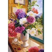 Castorland Puzzle Nature Morte Fleurs - Puzzle D'art 1000 Pièces