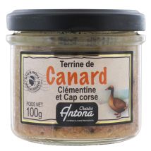 Charles Antona - Terrine Canard Clémentine Charles Antona - Le Pot De 100 G