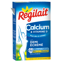Lait En Poudre Demi-écrémé Calcium Regilait