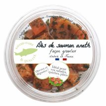Dés De Saumon Aneth Façon Gravlax Fjord King France
