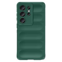 Coque Pour Galaxy S26 Ultra Souple Antichoc Compatible Recharge Sans Fil Qi Vert Amorus