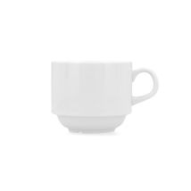 Tasse À Infusion Bidasoa Glacial Céramique Blanc (25 Cl) (pack 6x)