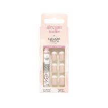 Elegant Touch - Faux Ongles Dream Nails French Pink Elegant Touch - Le Paquet De 24 Ongles