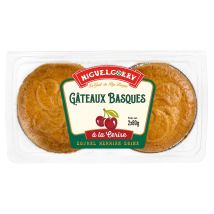Miguelgorry - Gâteau Basque À La Cerise Noire Miguelgorry - Le Paquet De 2