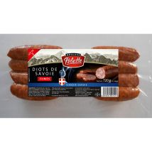 Mossieur Polette - Saucisses Diots De Savoie Fumés Mossieur Polette - Les 2 Paquets De 360 G