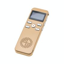 Dictaphone Portable Avec Écran Oled 8gb Enregistreur Vocal Longue Durée Or Yonis