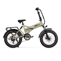 Vélo Électrique 20" Pvy Z20 Plus, Batterie 48v 16.5ah, 100nm Couple, Jaune