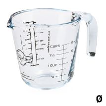Pichet Gradué Ô Cuisine Transparent Verre - 1 L