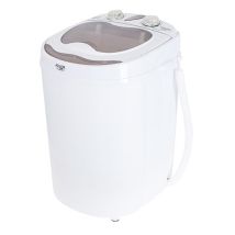 Portable Mini Machine À Laver Camping Caravane 3kg Spin Sèche-linge Séchage Adler Ad 8055 Blanc 150w