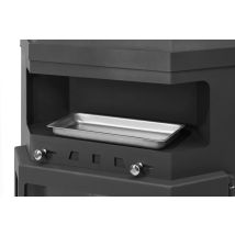 Poêle À Bois D’angle – Linam Noir – 10,6 Kw – 170 M³ – Classe A – Design Panoramique Et Haut Rendement