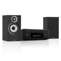 Mini Chaîne Hi-fi Denon Rcd N12dab Noir Bw607bk 2 X 65 W