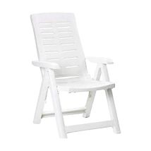 Fauteuil Pliant Ipae-progarden Yuma Blanc