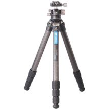 Kit Trépied Carbone Leofoto Ranger Ls-324c Avec Rotule Lh-40 Gris 170,5 Cm
