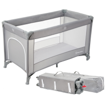 Moby System Lit Parapluie Pliable, Parc Bébé Lit Voyage Avec Matelas 126 X 66 X 72cm