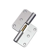 Paumelle Aluminium Anodisé 80x80mm Gauche Argenta 8080113