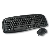 Mcl Ack-2012/n Clavier Souris Incluse Universel Usb Azerty Français Noir