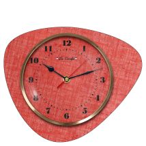 La Carafe - Horloge Murale Mediator Vintage - Orange