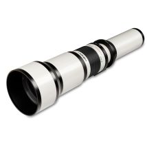 Walimex Pro Téléobjectif 650-1300 Mm 1:8-16 Csc Compatible Avec La Monture D'objectif Canon Rf - Mise Au Point Manuel...