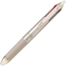 Stylo 4 Couleurs - Frixion Ball - Encre Gel Effaçable - Pointe Fine - Corps Doré