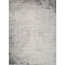 Karin - Tapis Abstrait, Gris Et Blanc Cassé - 160x216cm