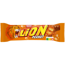 Barre De Chocolat Au Lait Et Peanut Lion
