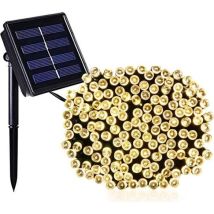 Guirlande Lumineuse Solaire Yogy Solar - 200 Led - 1700 Cm - Blanc Chaud